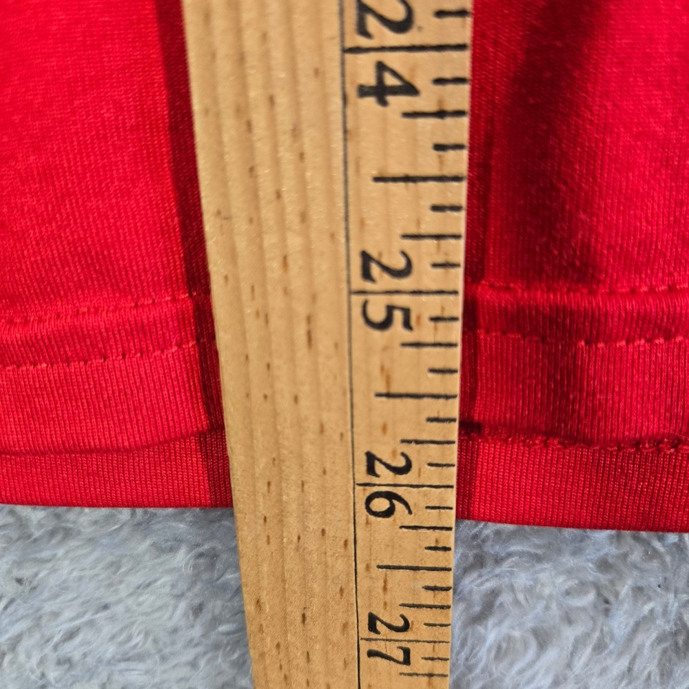 Under Armour Boys HeatGear Silence The Crowd Graphic Tee Red YXL - Picture 5 of 6